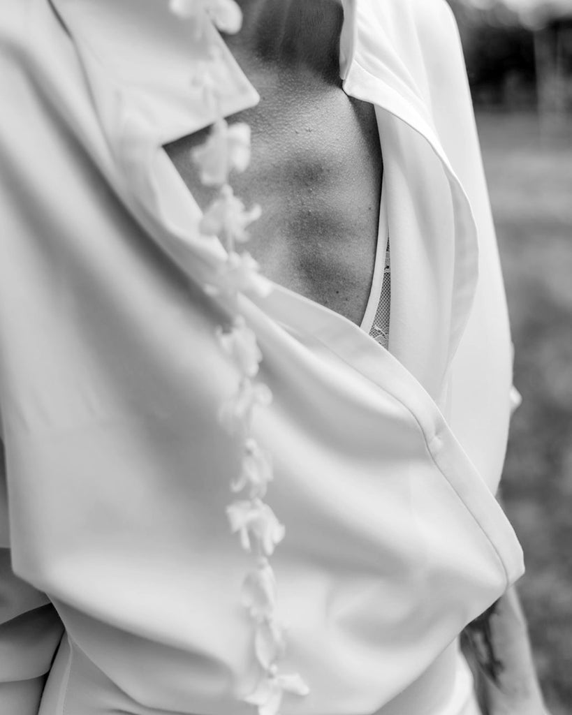 ALFIE SHIRT TYPEWRITER COTTON WHITE