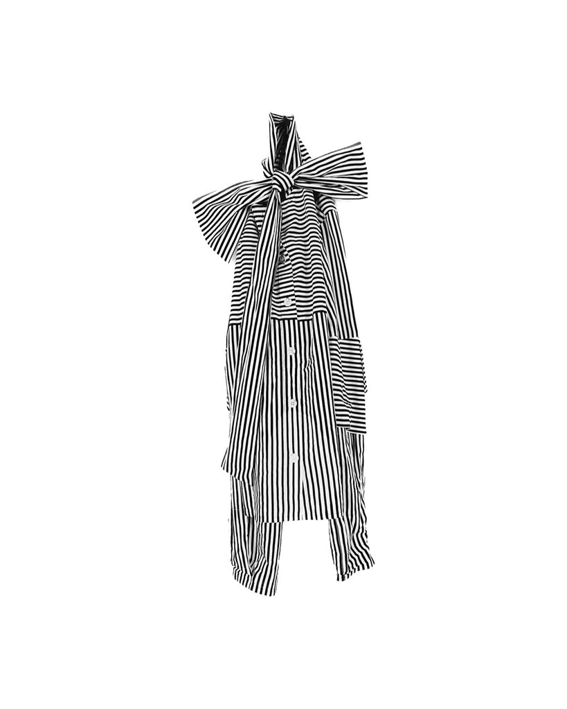 DANIRIS SHIRT AUDREY STRIPE BLACK