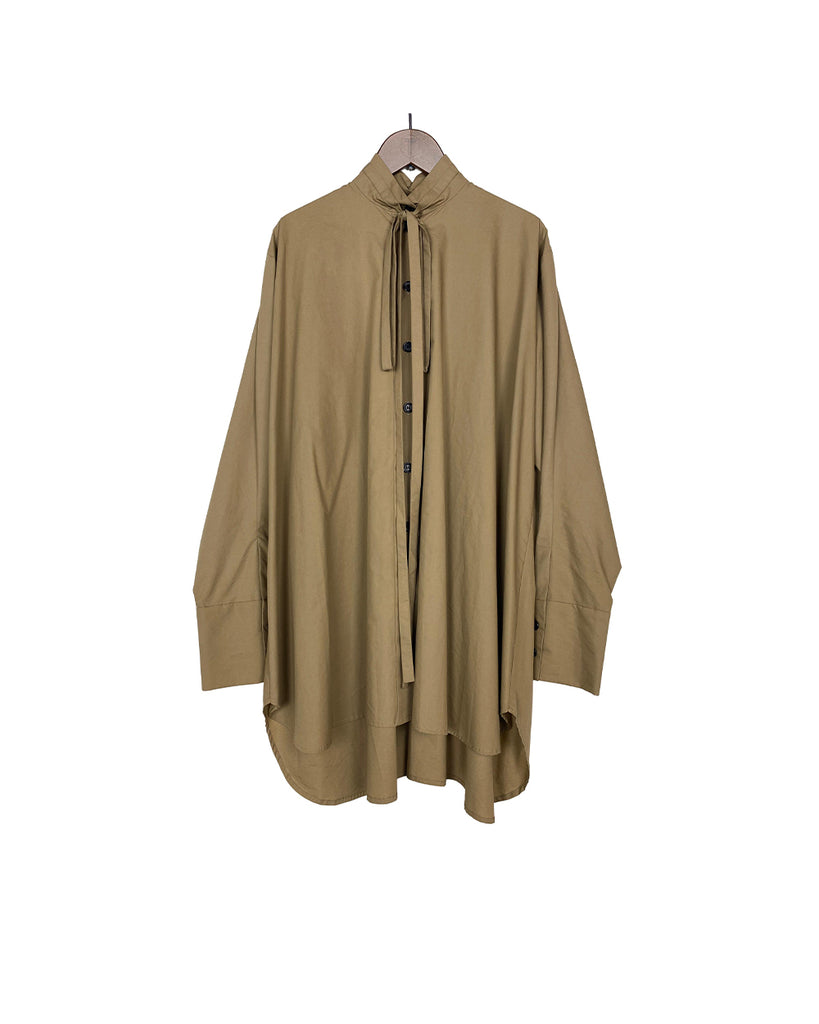 IDA SHIRT TYPEWRITER COTTON WALNUT