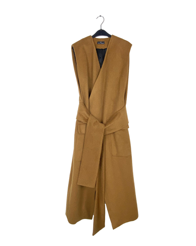 JEROM GILET CAMEL