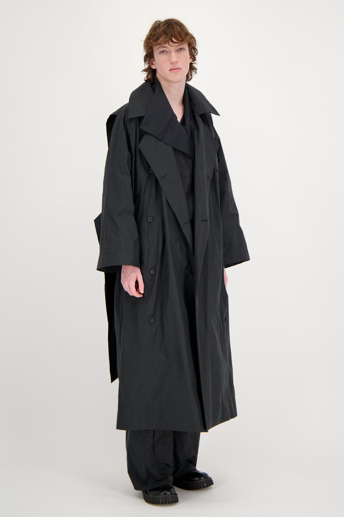 SALVADOR COAT PAPERTAFF BLACK