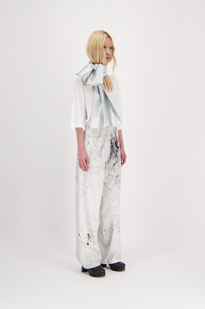 TERRI TROUSERES JETPIN WHITE