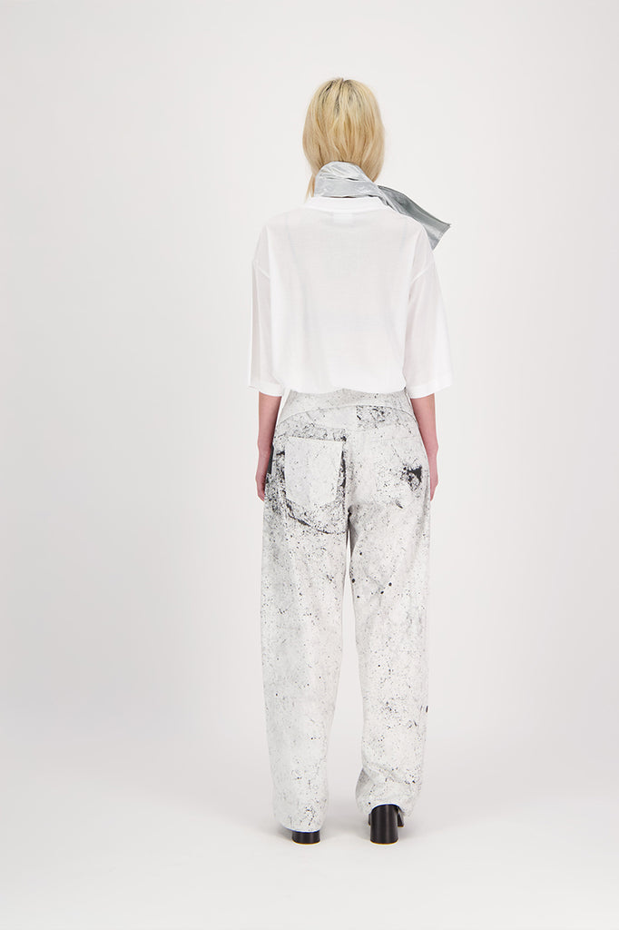 TERRI TROUSERES JETPIN WHITE