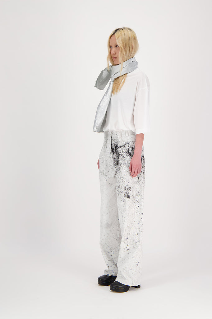 TERRI TROUSERES JETPIN WHITE