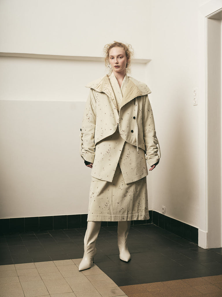 POLLY SKIRT RINGE LATTE