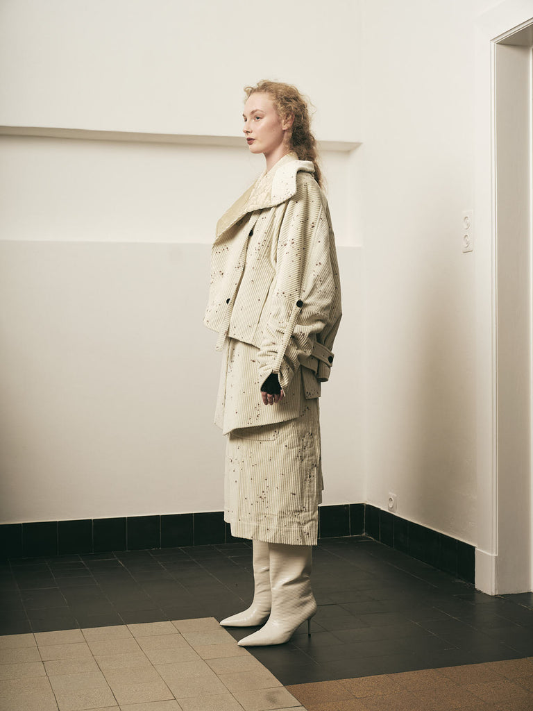 POLLY SKIRT RINGE LATTE