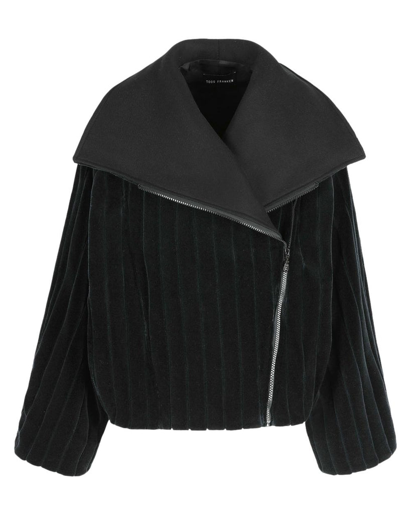 BOWIE BOMBER VELVET RIB