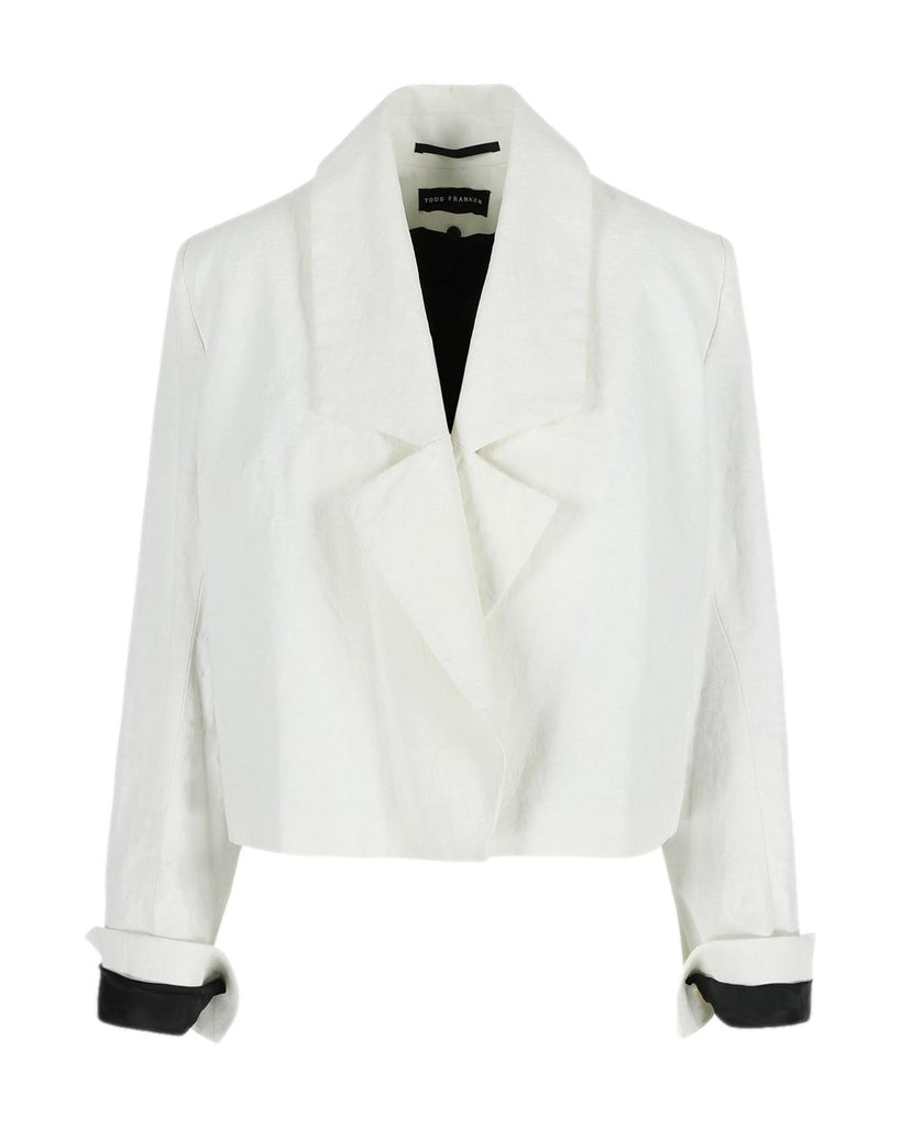 ELIOT JACKET CANVAS WHITE