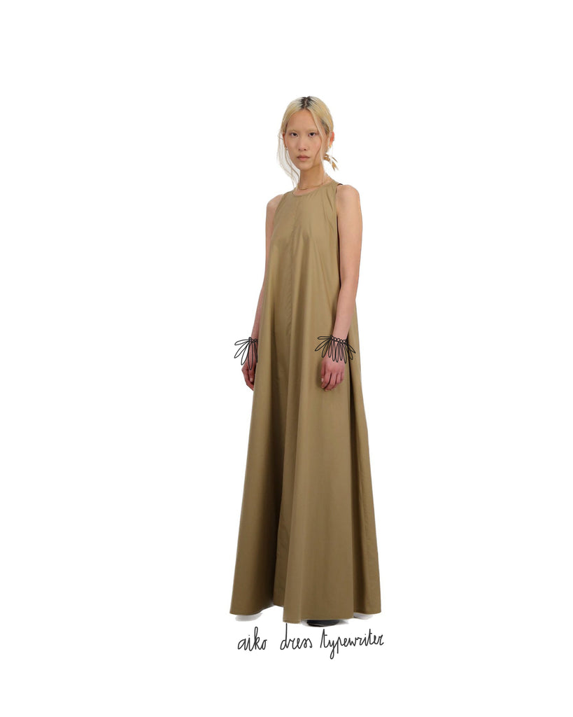 AIKO DRESS TYPEWRITER WALNUT