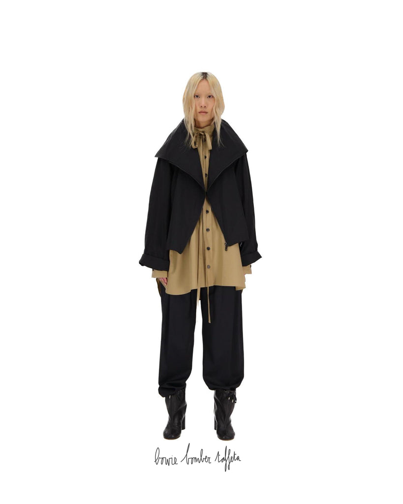 BOWIE BOMBER TAFFETA BLACK