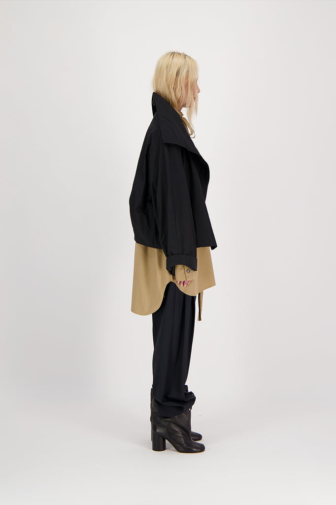 BOWIE BOMBER TAFFETA BLACK