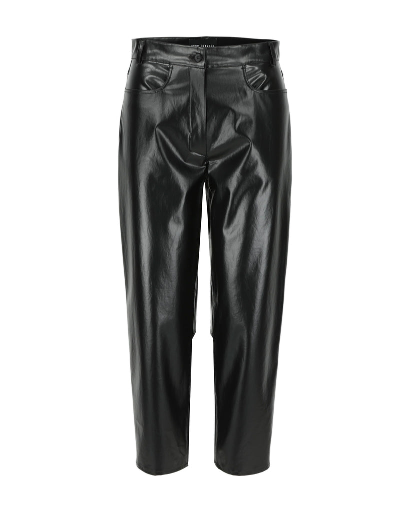 FRANCIS TROUSERS - BLACK COATED