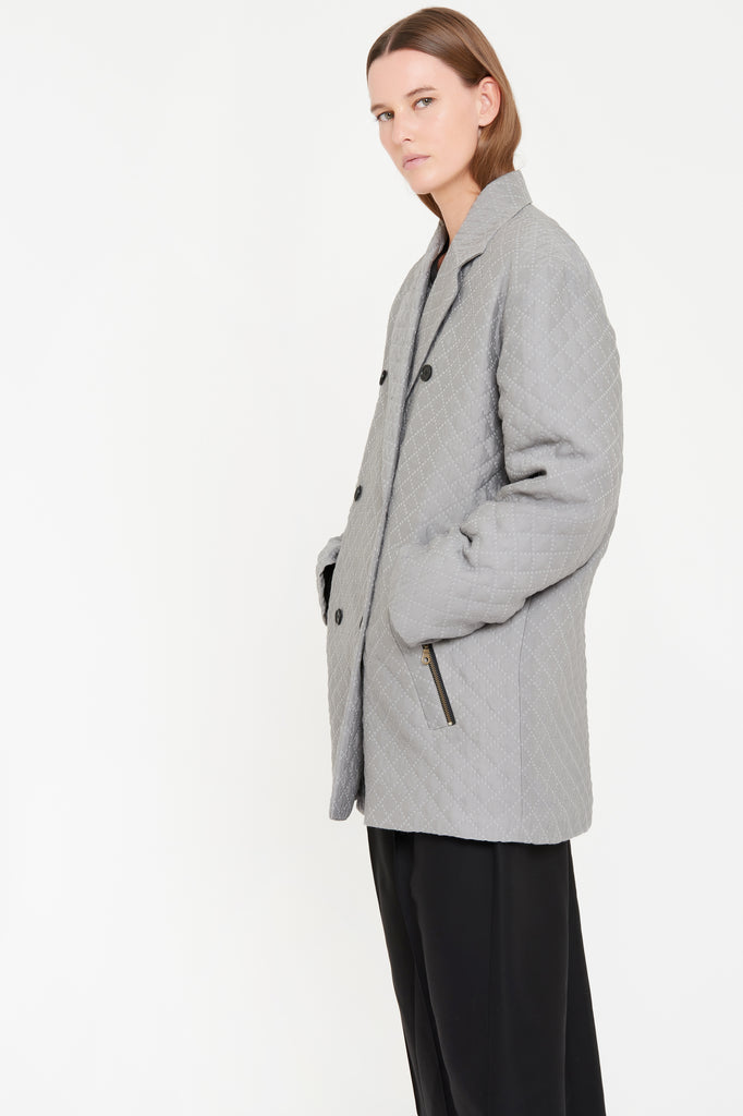 OONA COAT CERAMI GREY