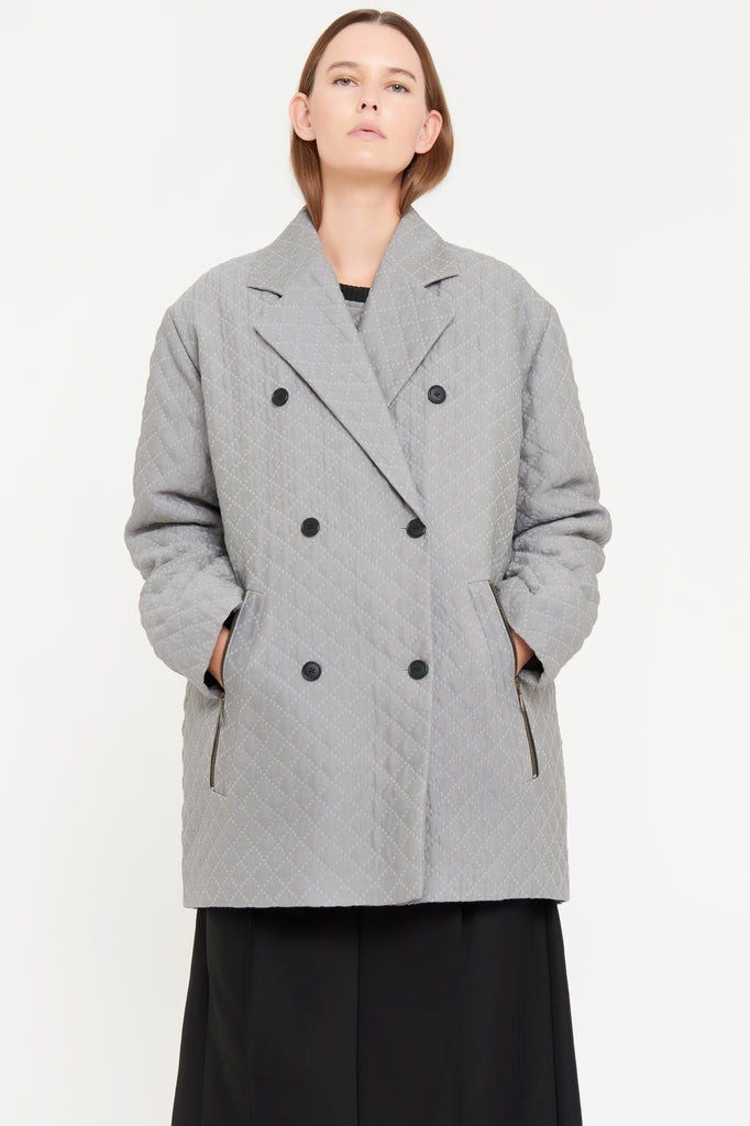 OONA COAT CERAMI GREY