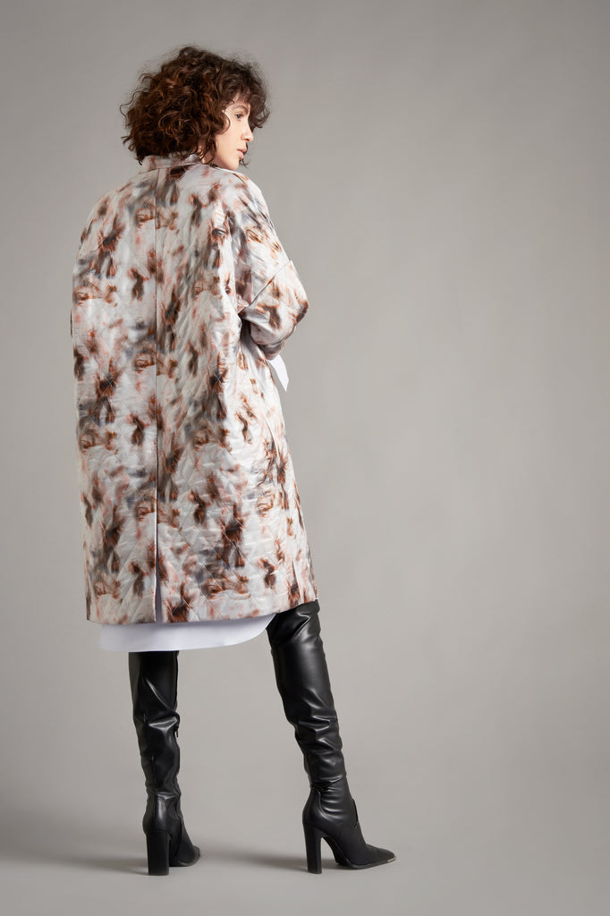 TINA COAT - MATTELASSE