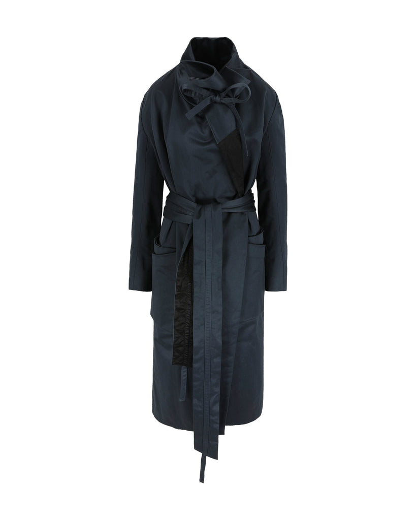 LUCIENNE COAT - DARK BLUE